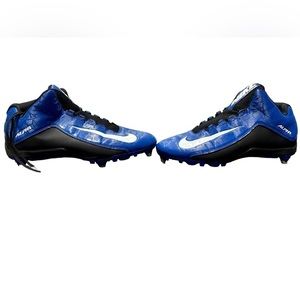 Nike, Alpha , dynamic fit ,football cleats , blue , black men’s 11.5